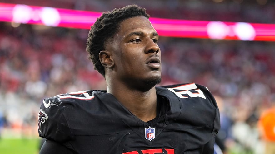 Falcons star James Pearce Jr. arrested on multiple felony charges after crashing during police chase