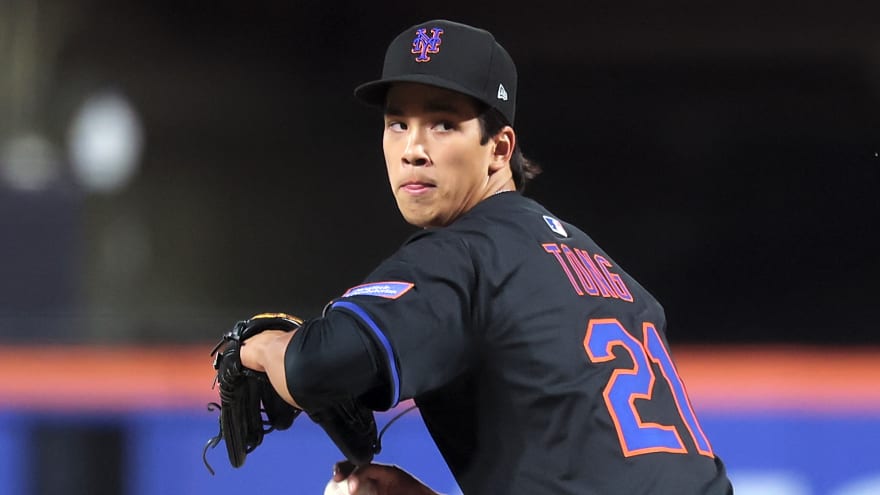 Mets ride Jonah Tong's impressive debut in historic performance