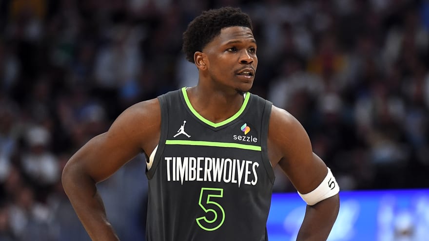 Anthony Edwards had a curious reaction to Timberwolves’ loss