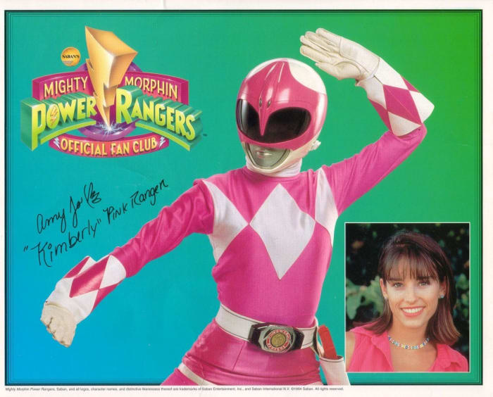 The Pink Power Ranger