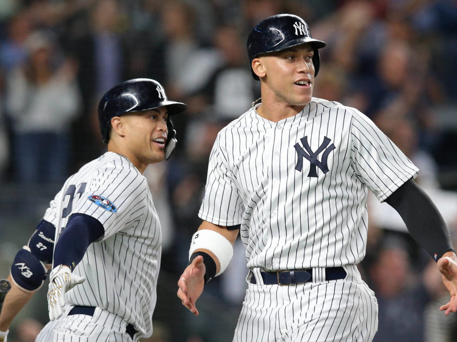 Giancarlo Stanton and Aaron Judge is the Home Run Derby final the universe  deserves 