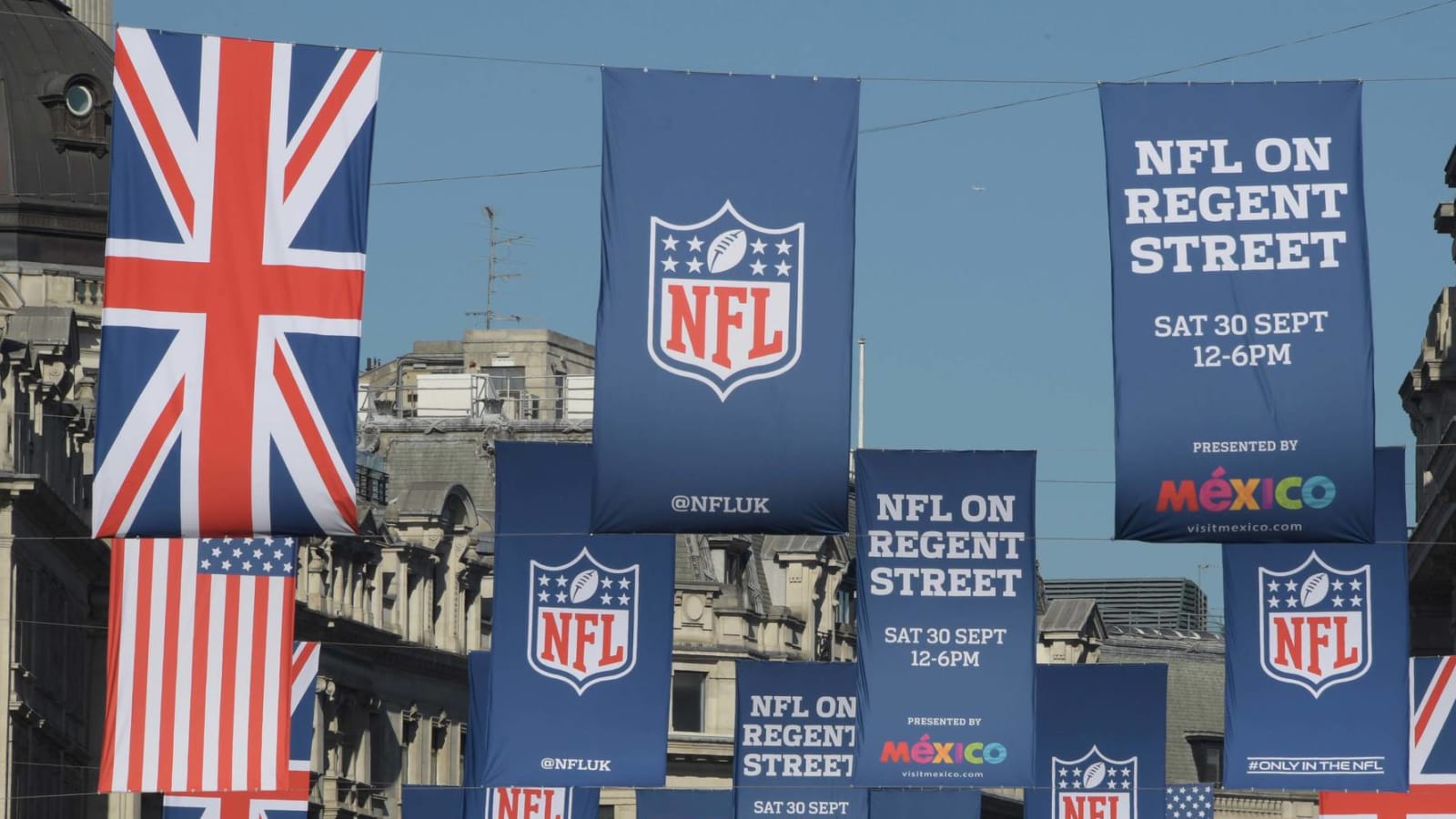 NFL returns to London with two October games