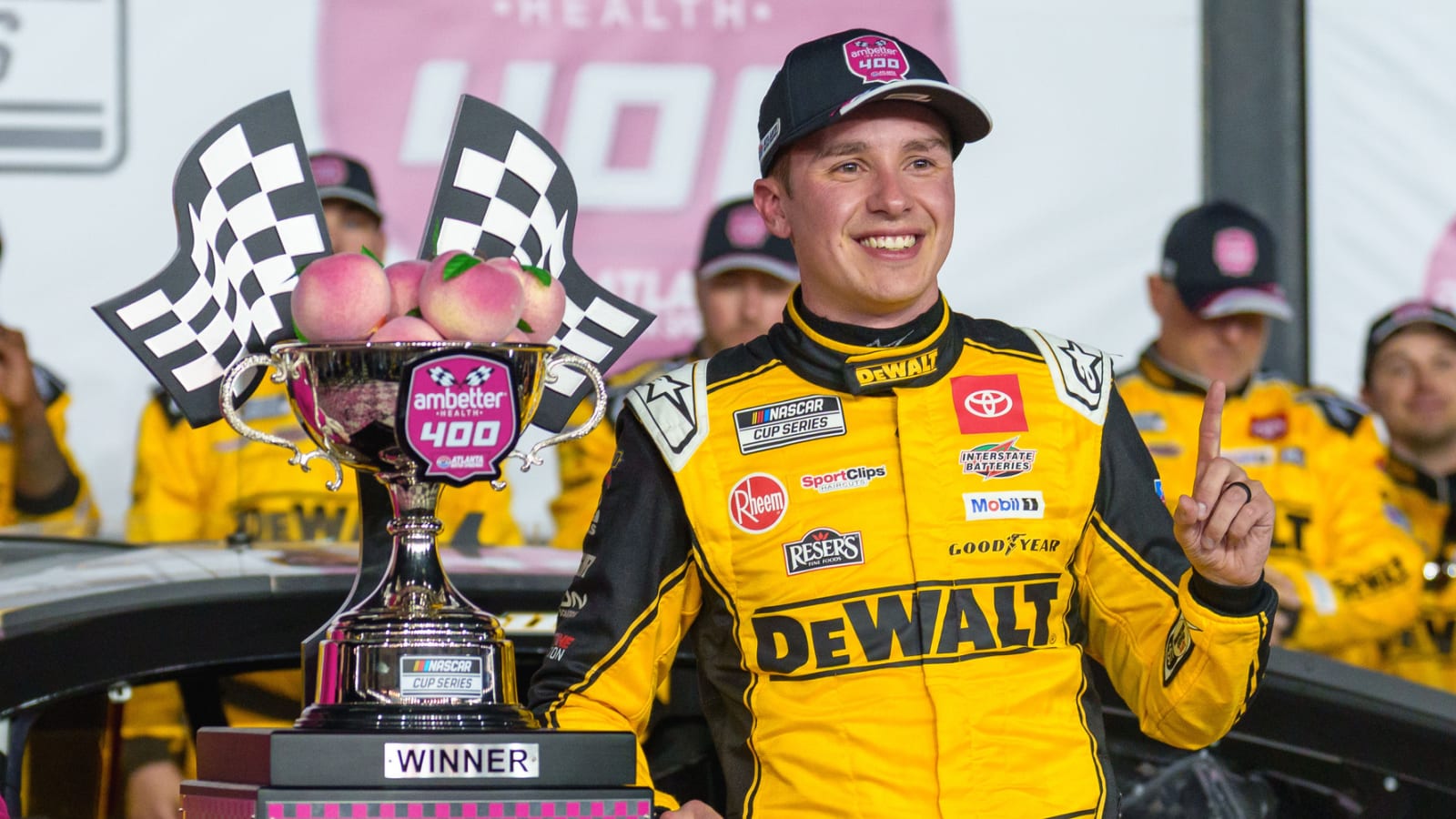 Christopher Bell wins Ambetter Health 400 in OT