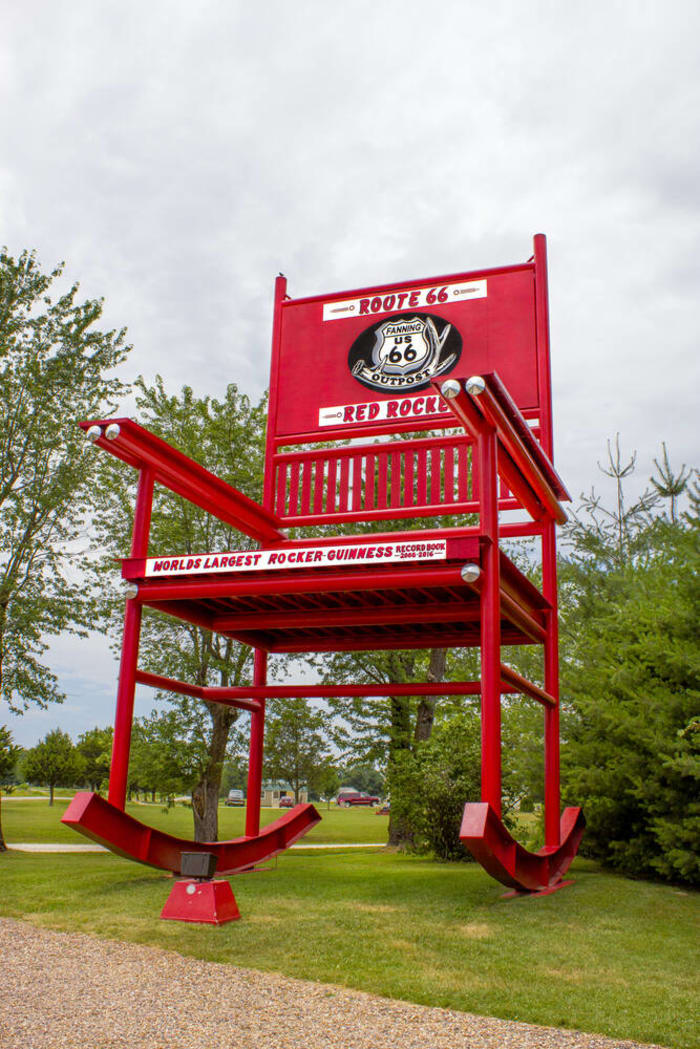 World's Largest Rocking Chair, Missouri