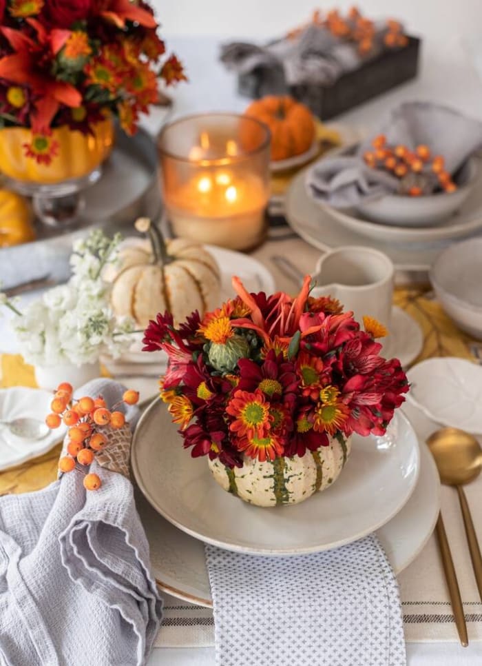 Make a collage with gorgeous fall leaves