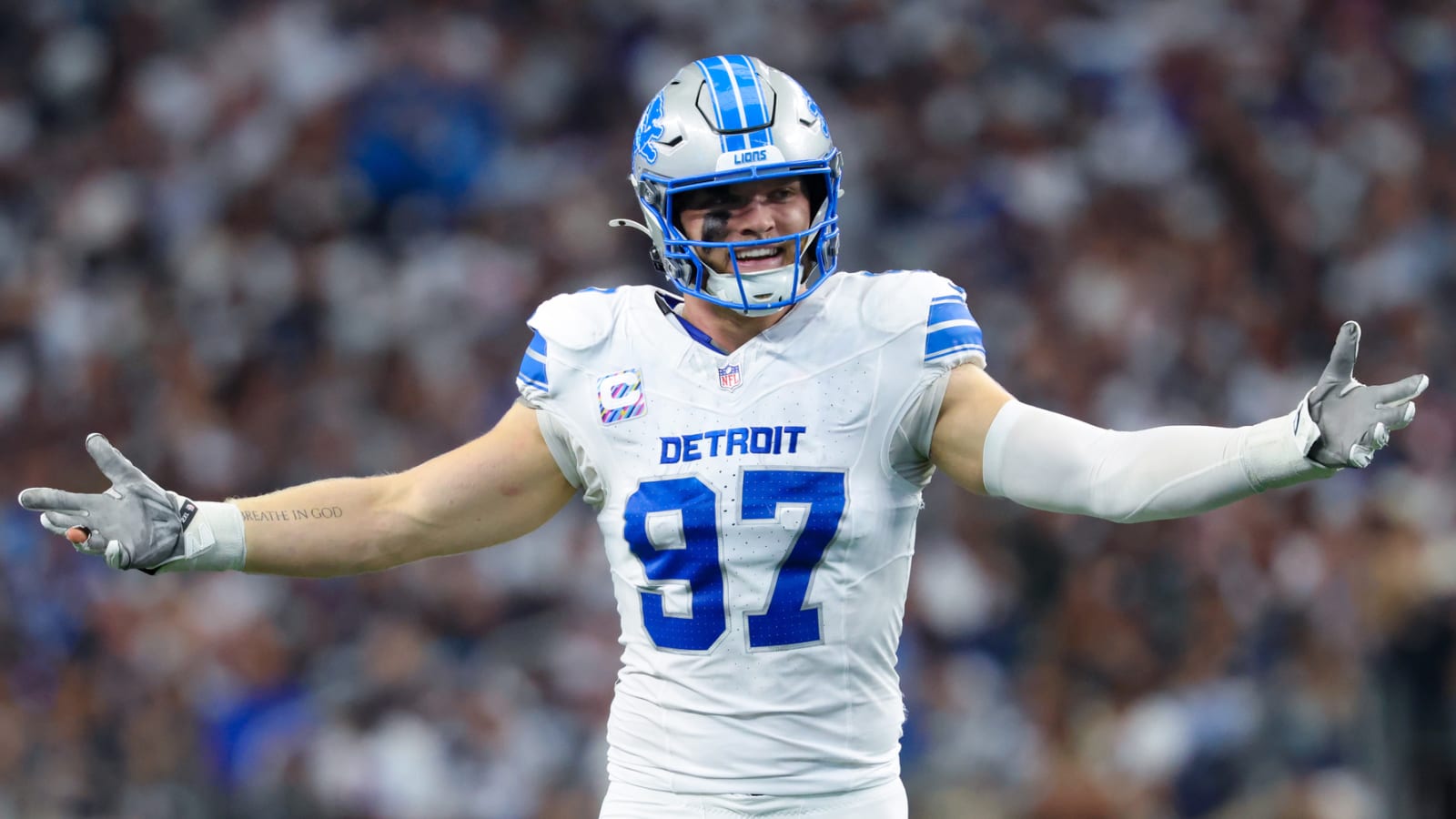 Positive injury update on Aidan Hutchinson emerges