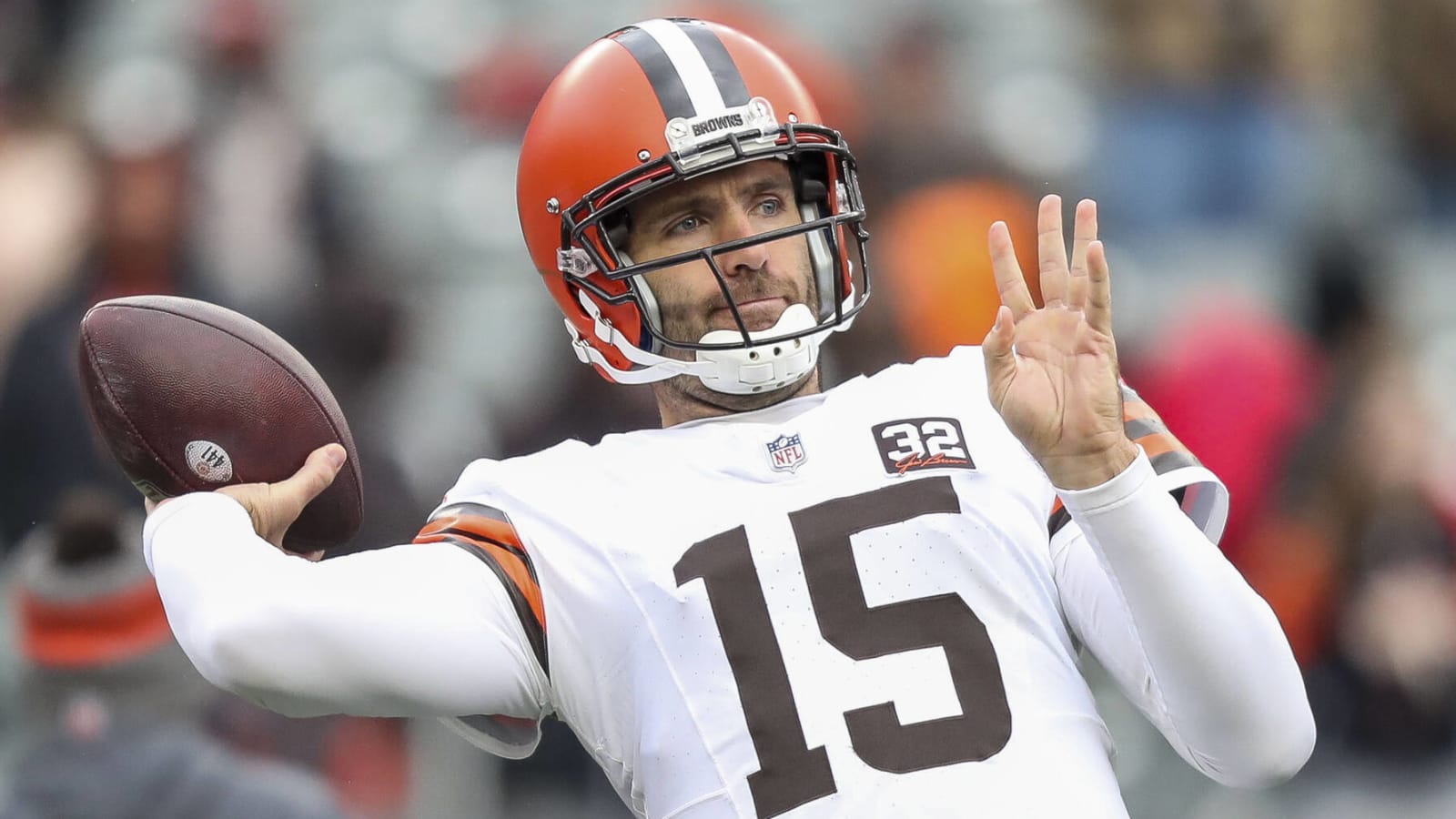 Browns' Joe Flacco sends message to QB-needy teams