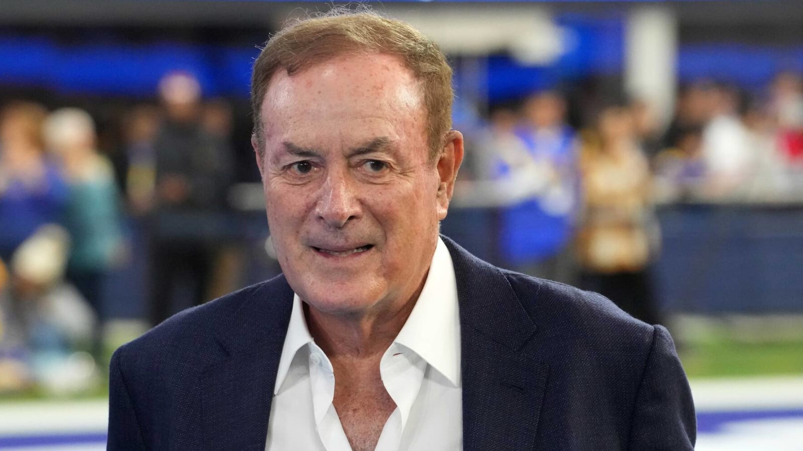 Watch: Al Michaels took funny shot at Astros during 'TNF' game