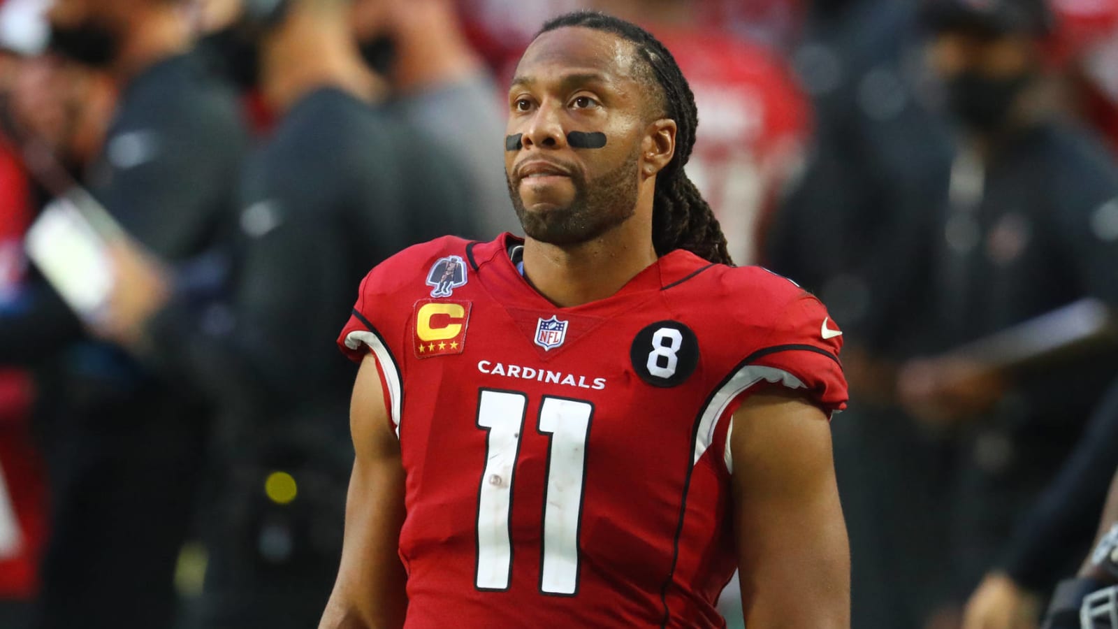 Ex-Cardinal Larry Fitzgerald is in a Hall of Fame as of last weekend