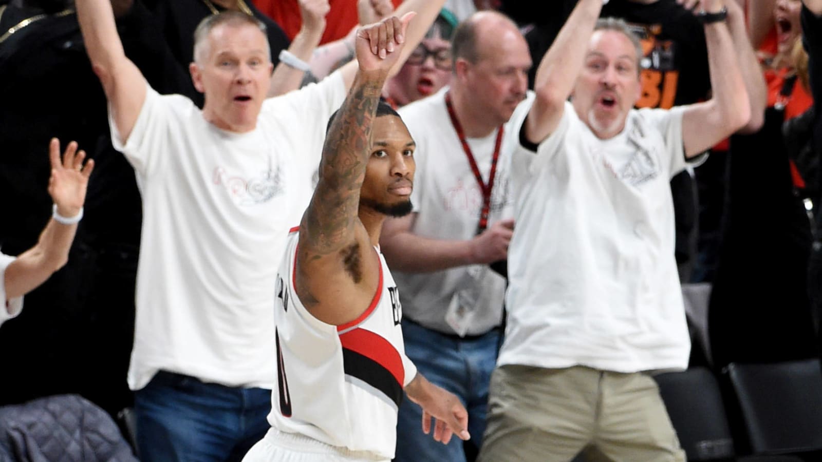 Damian Lillard gave coldest wave to Thunder after incredible shot