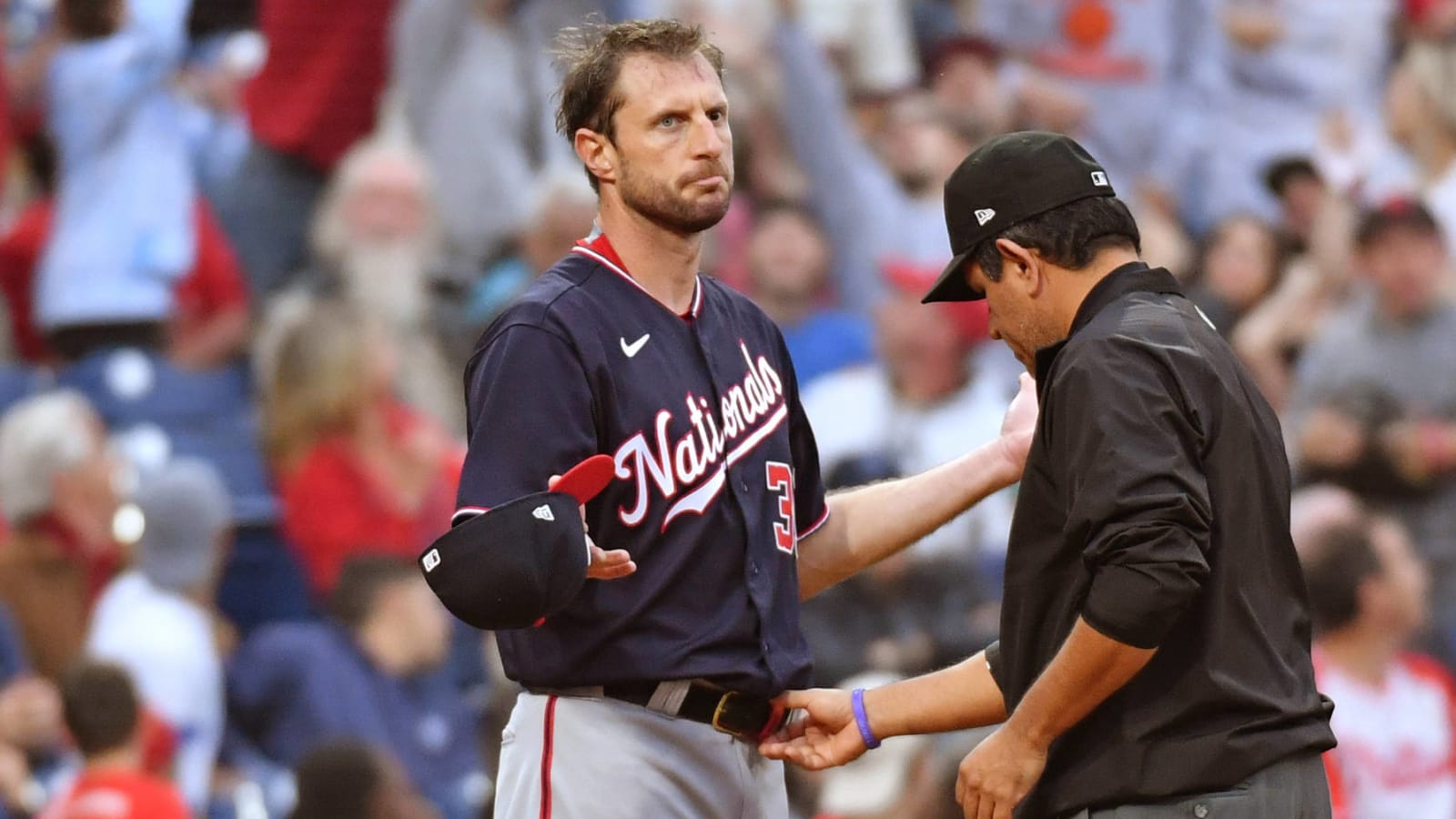 Scherzer, Girardi clash as foreign substance checks begin