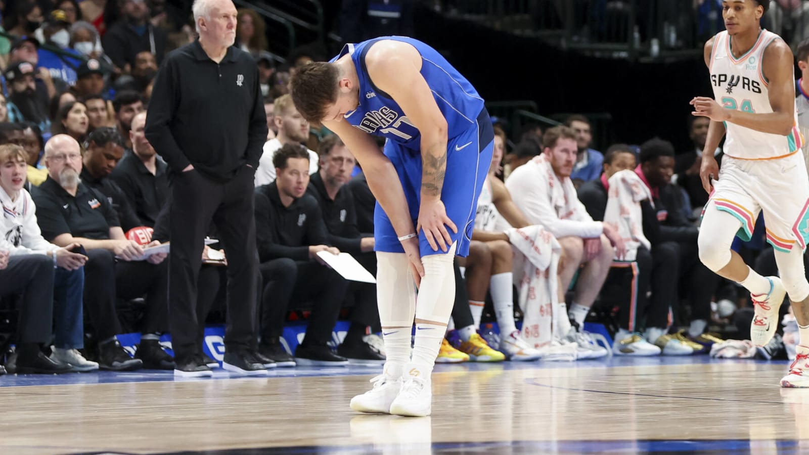 Mavs' Doncic diagnosed with calf strain after undergoing MRI