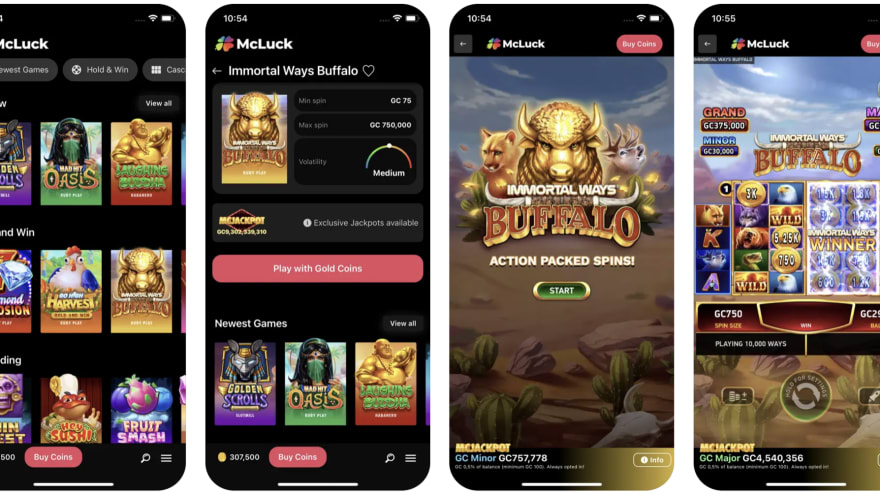 McLuck Promo Code ‘BARKER’ | 57.5K GC+ 27.5 SC