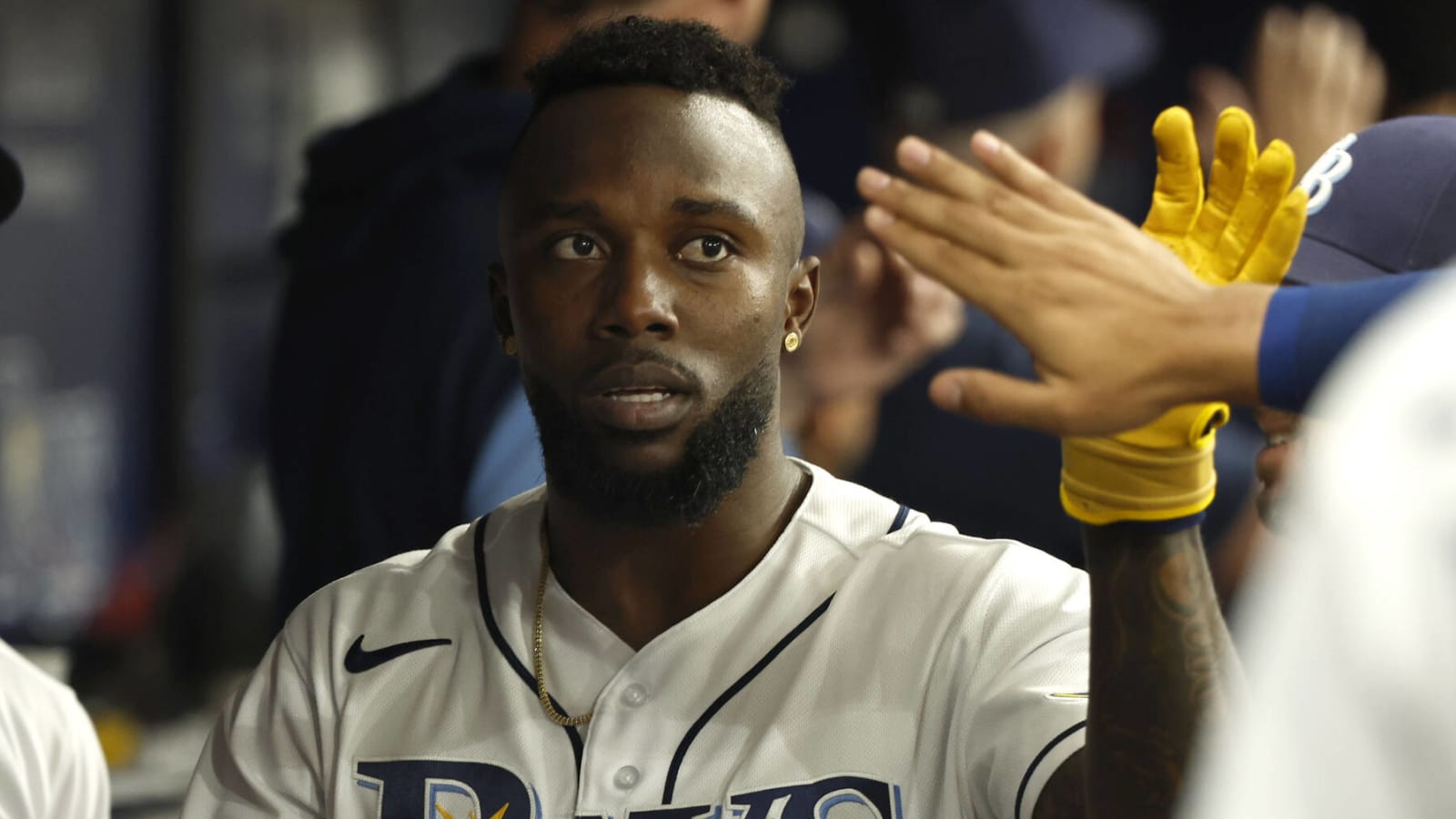 Randy Arozarena busts security camera with home run at Trop