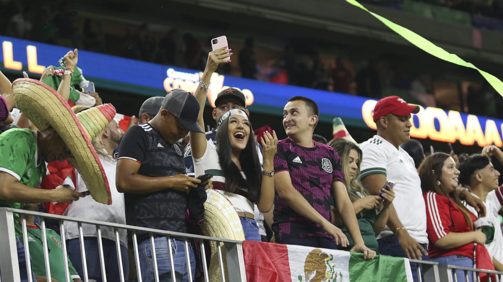Mexico beats Canada semi after pause in play due to homophobic chant