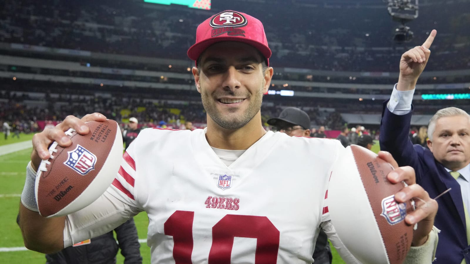 Insider links Jets with 49ers' Jimmy Garoppolo over Packers' Aaron Rodgers