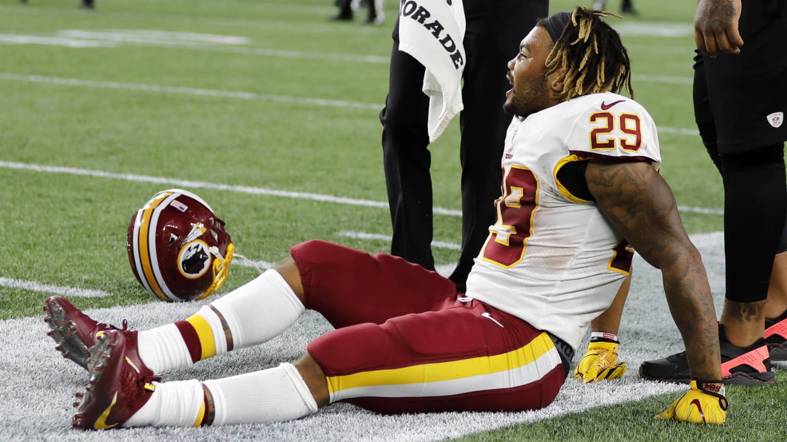 Washington continues to be down on its injury luck after Derrius Guice hype derailed