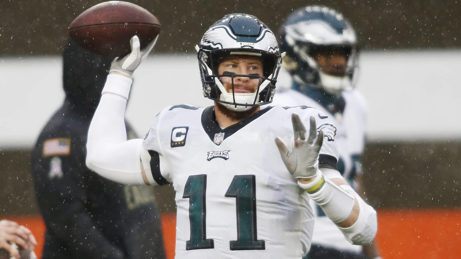 Carson Wentz throws awful pick-six vs. Browns