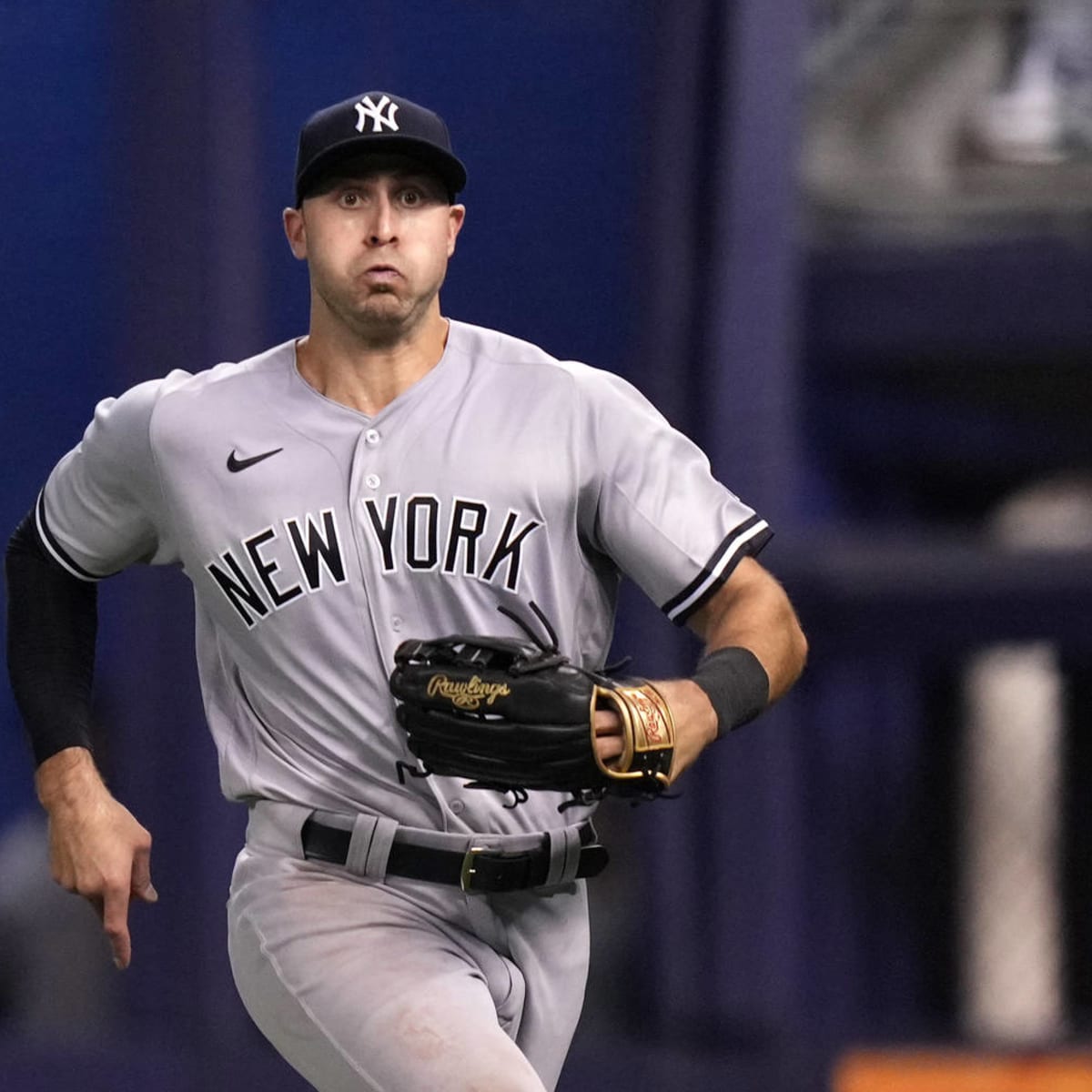 Joey Gallo shaved, took Alex Rodriguez's number for Yankees