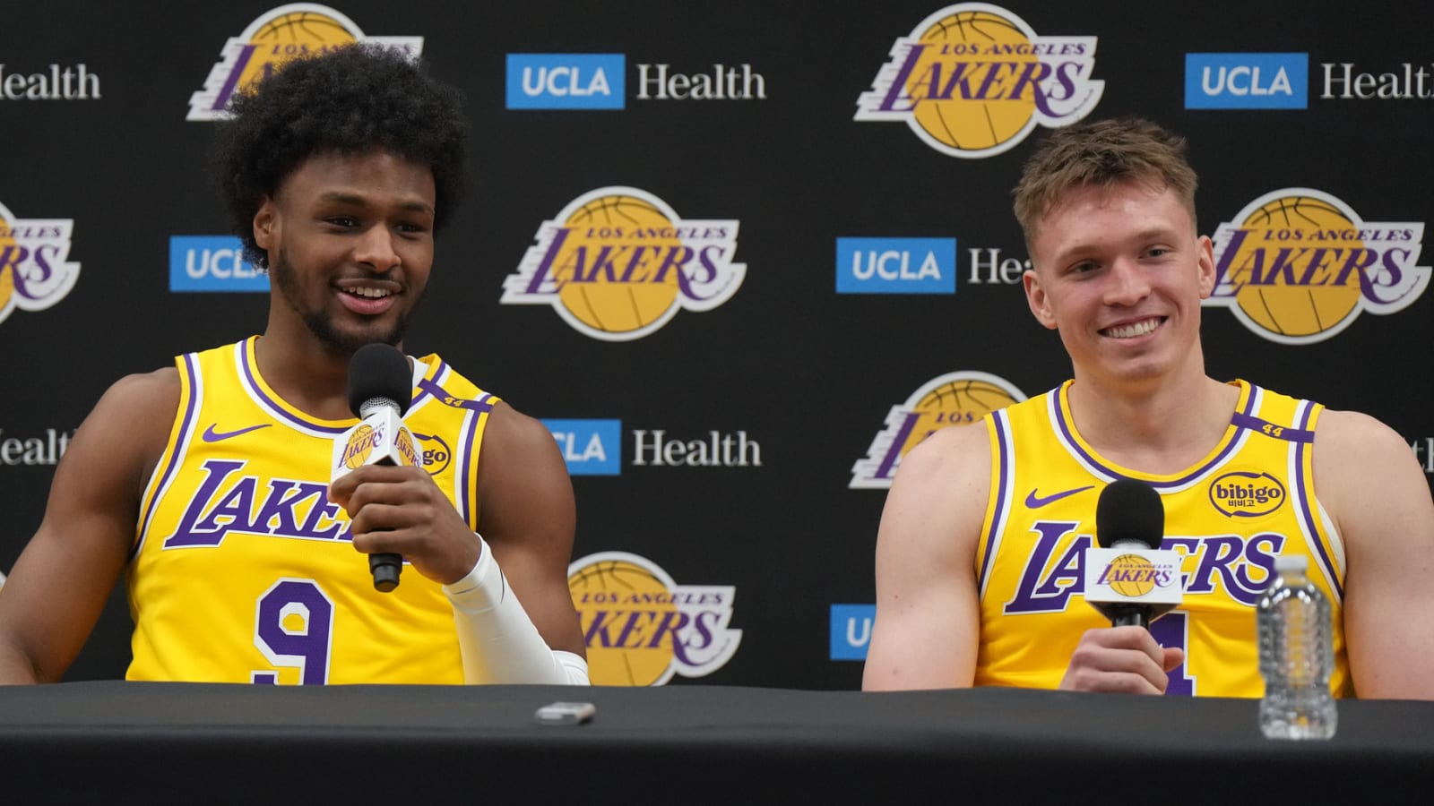 Can Dalton Knecht, Bronny James make opening-day rotation?