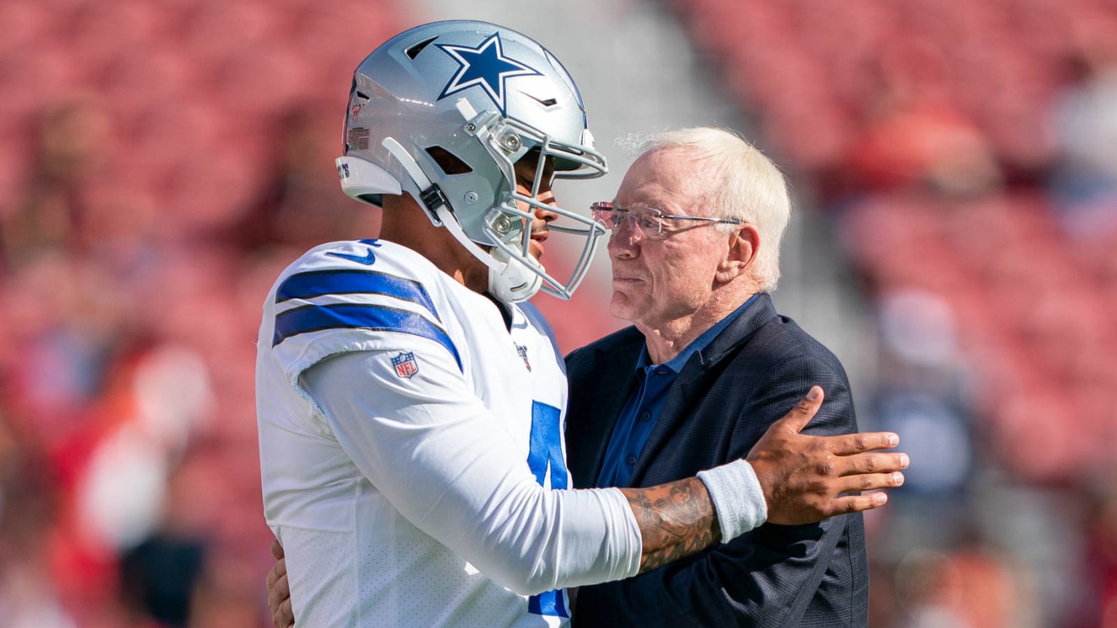 Jerry Jones on Dak Prescott: 'Of course we're going to keep his rights'
