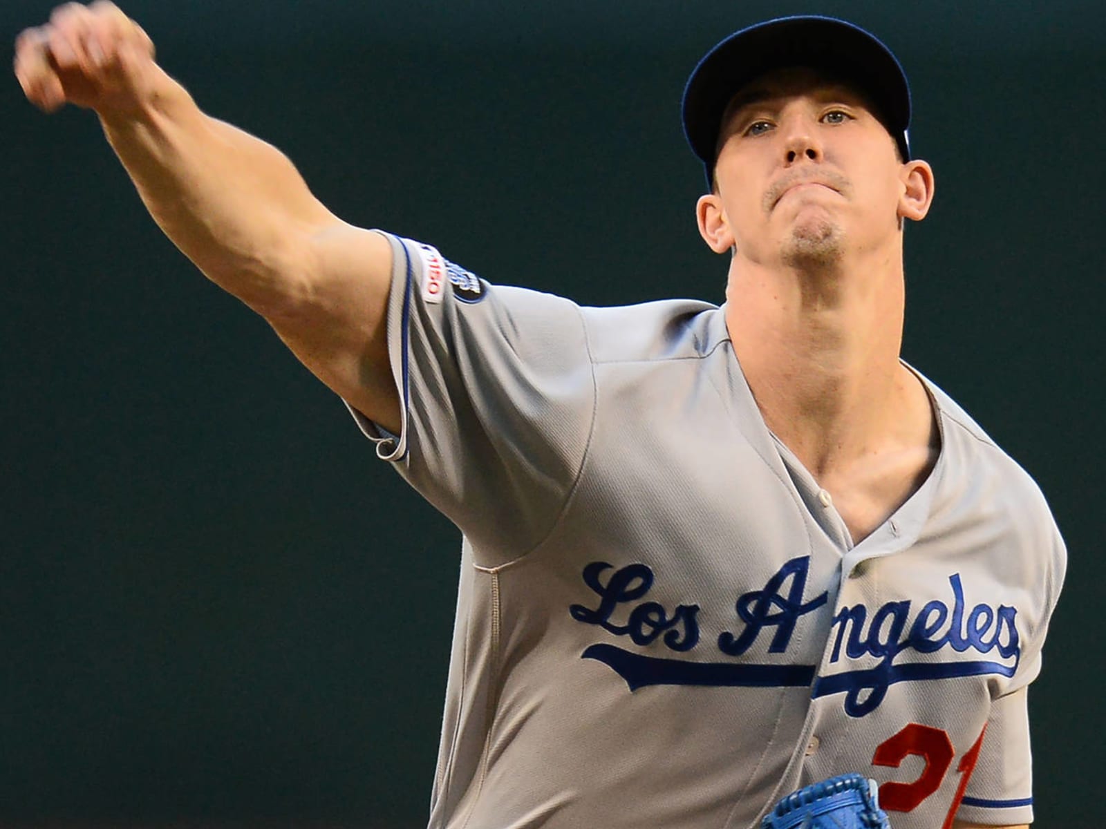 Walker Buehler tells Ildemaro Vargas to Sit the fuck down after striking  him out : r/azdiamondbacks