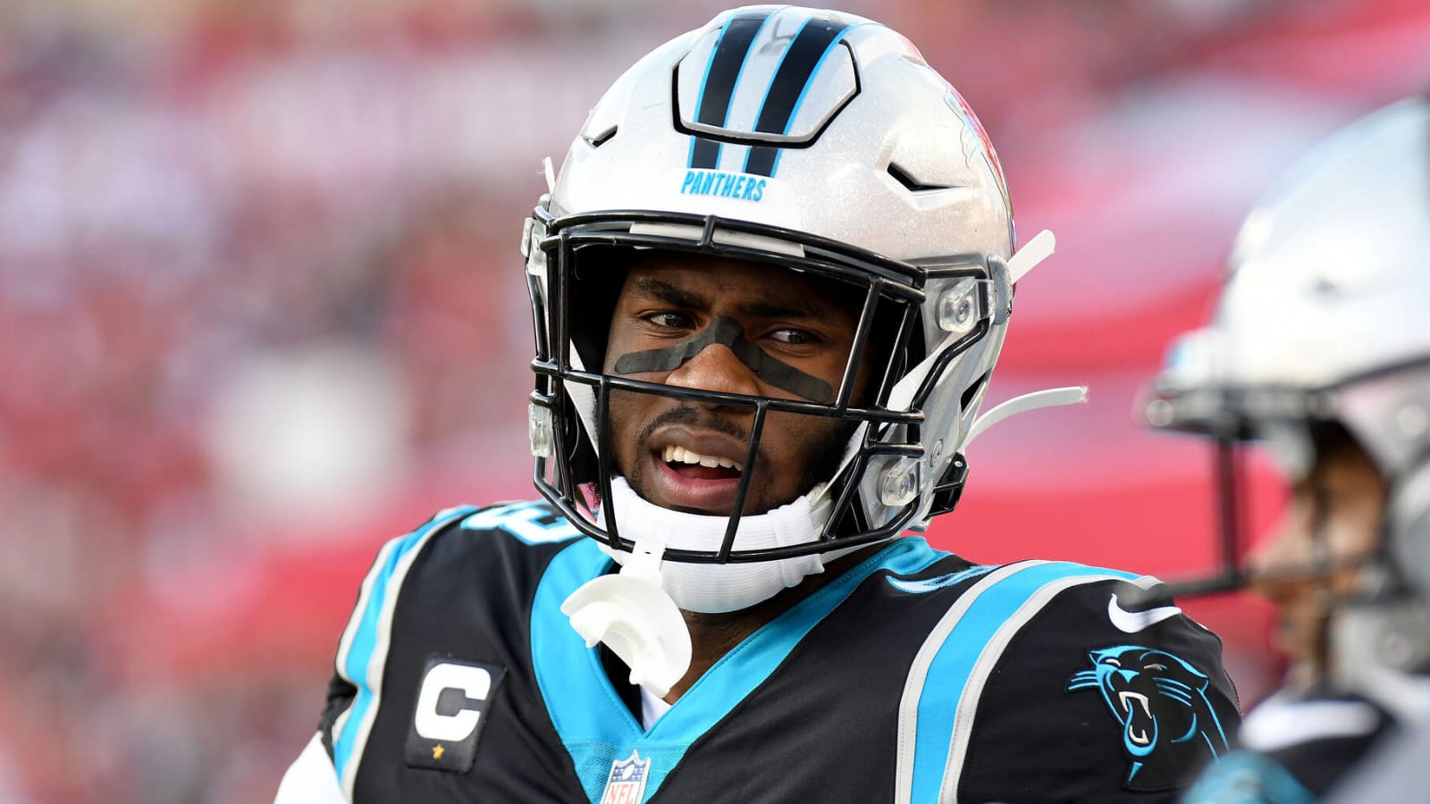 Panthers debut alternate black helmet