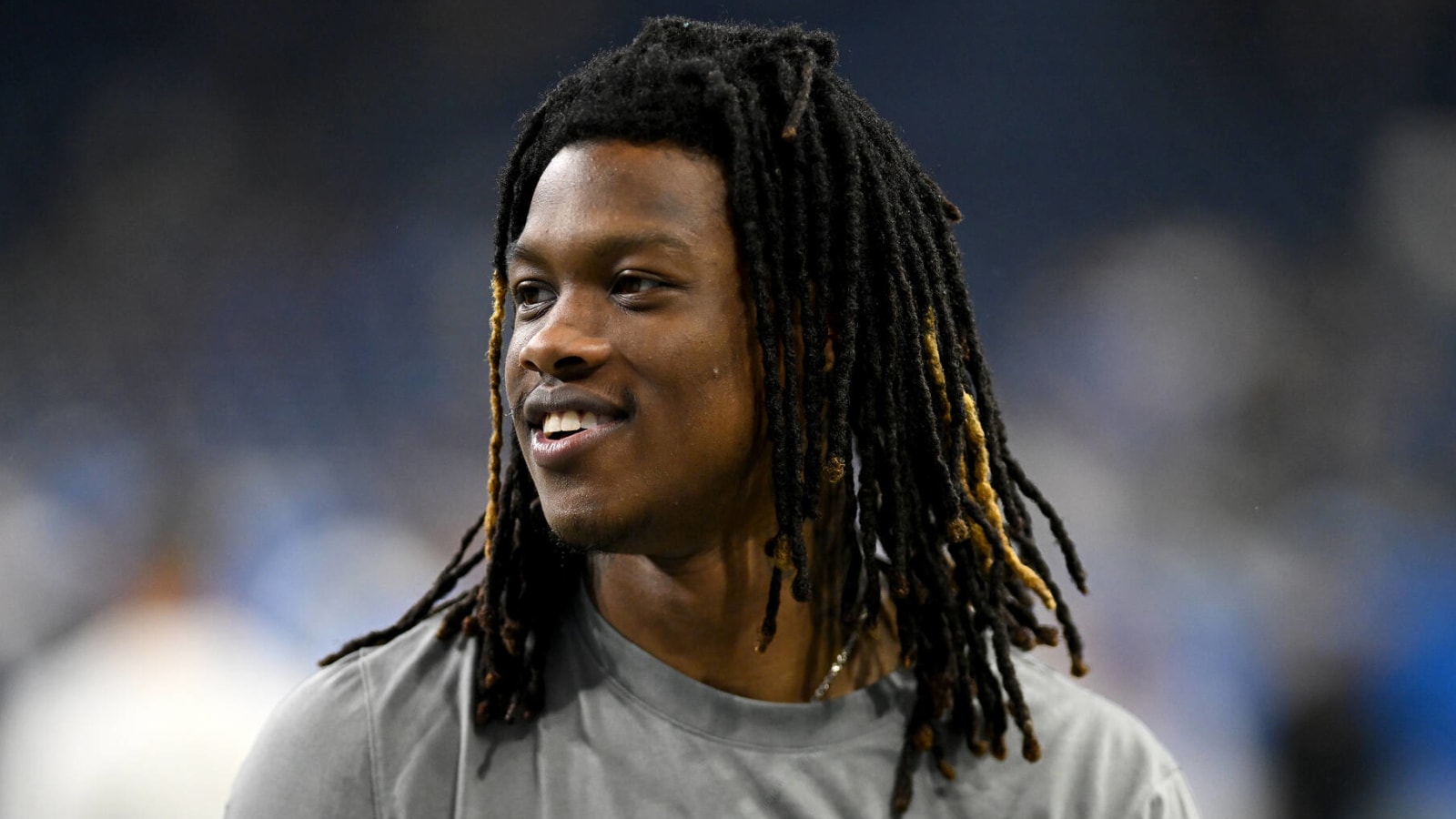 Lions WR coins funny new term after attending first NHL game