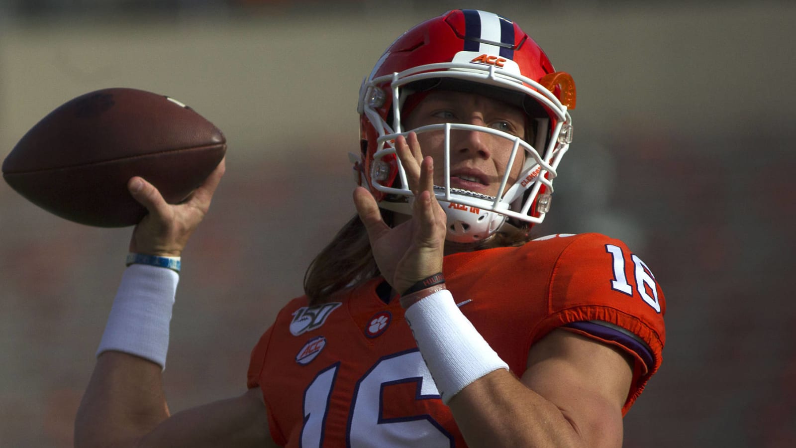 Trevor Lawrence lookalike girl Bella Martina from TikTok video attends Clemson game