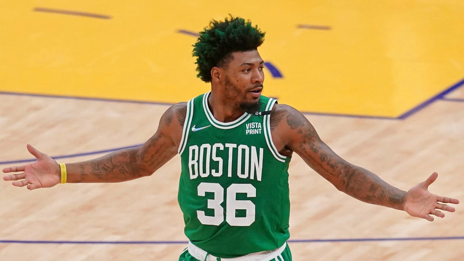Marcus Smart: Warriors are 'the hunted' heading into Game 2