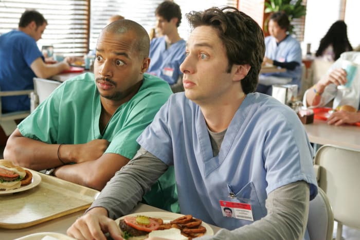 J.D. Dorian and Christopher Turk ('Scrubs')