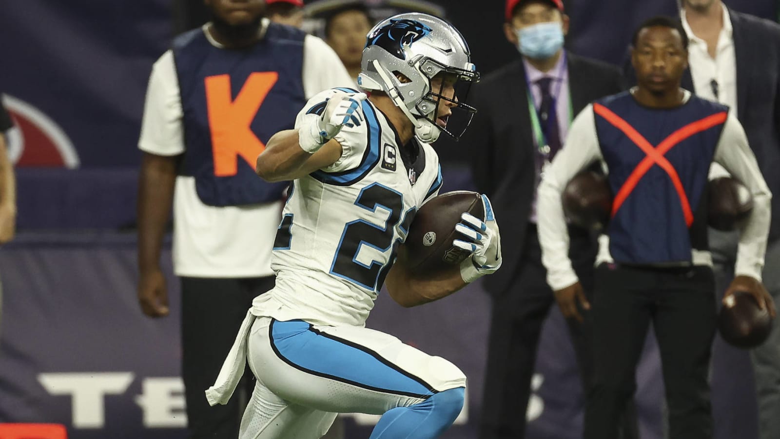 Panthers' McCaffrey may miss time with hamstring injury