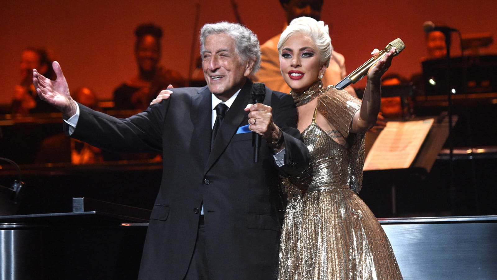 Lady Gaga talks sharing Grammy nominations with Tony Bennett