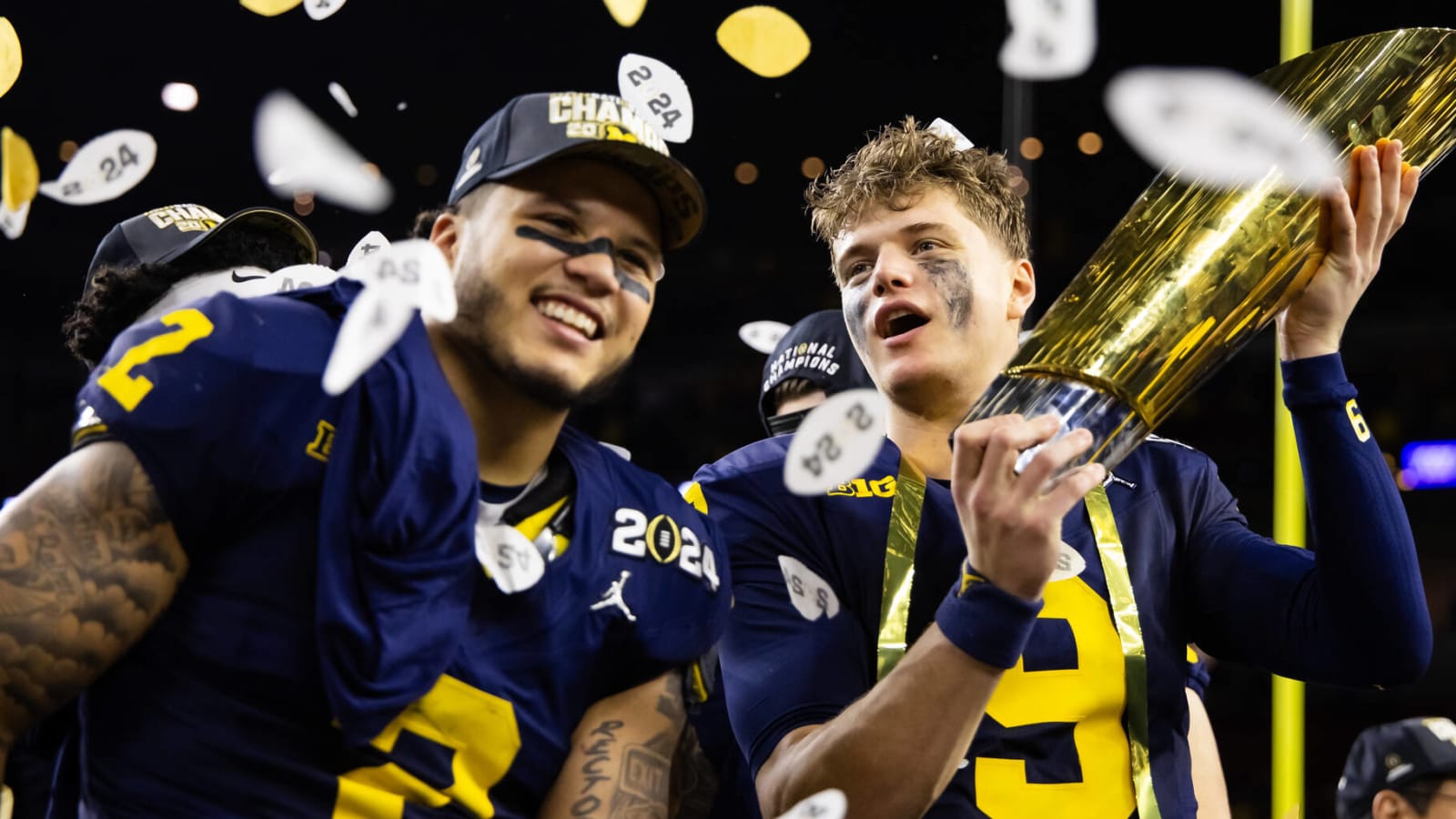 National champion Michigan makes NFL combine history