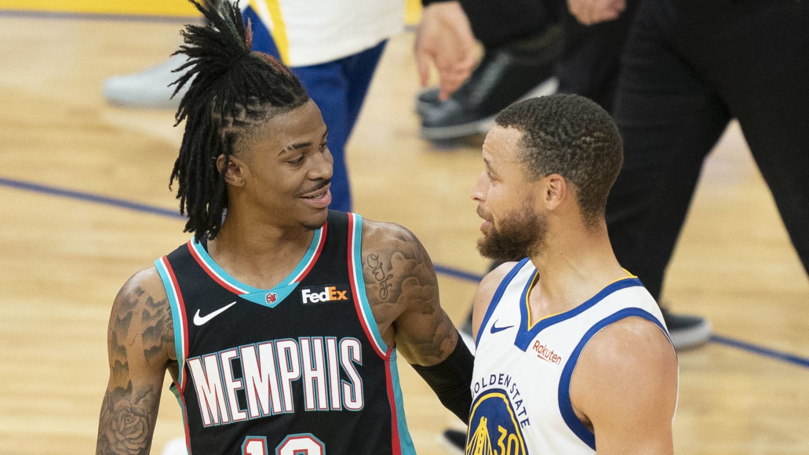Ja Morant gets meme'd after being dominated by Steph Curry