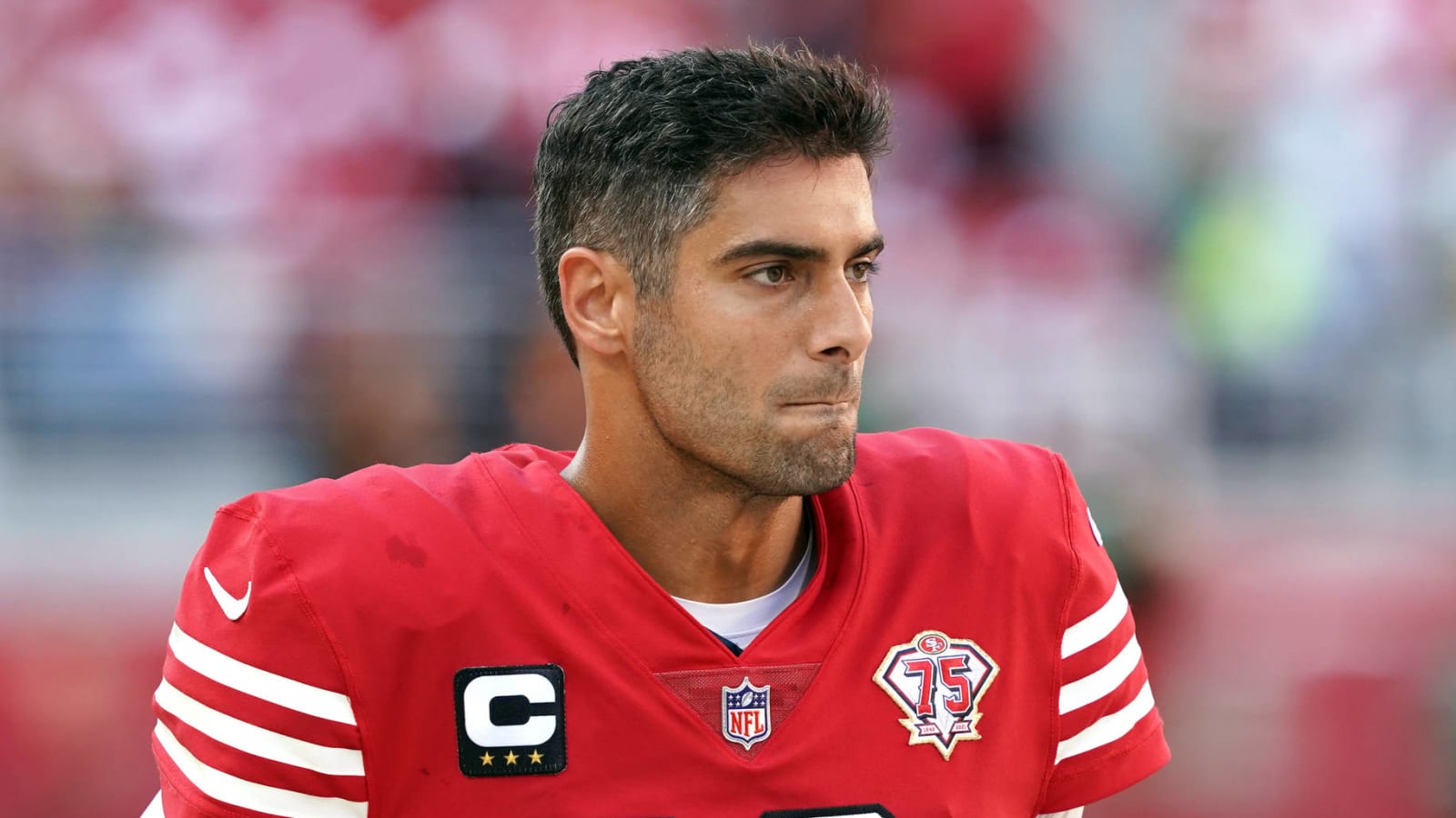 49ers QB Jimmy Garoppolo to miss time with calf injury