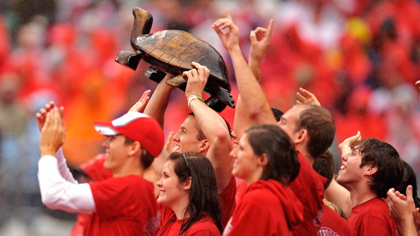 The 'College football rivalry trophies' quiz