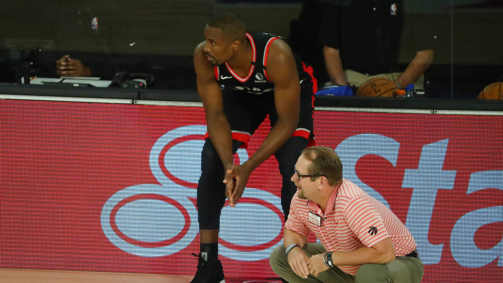 Raptors' Serge Ibaka could miss Game 6 due to foot injury
