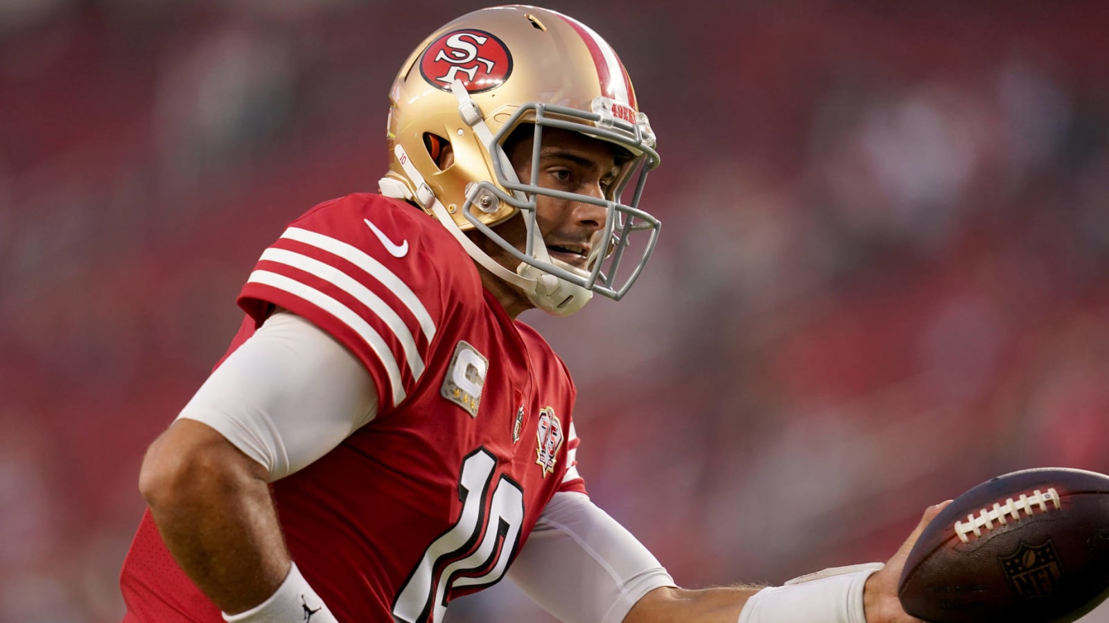 Shanahan: A 'chance' Garoppolo could start for 49ers in 2022