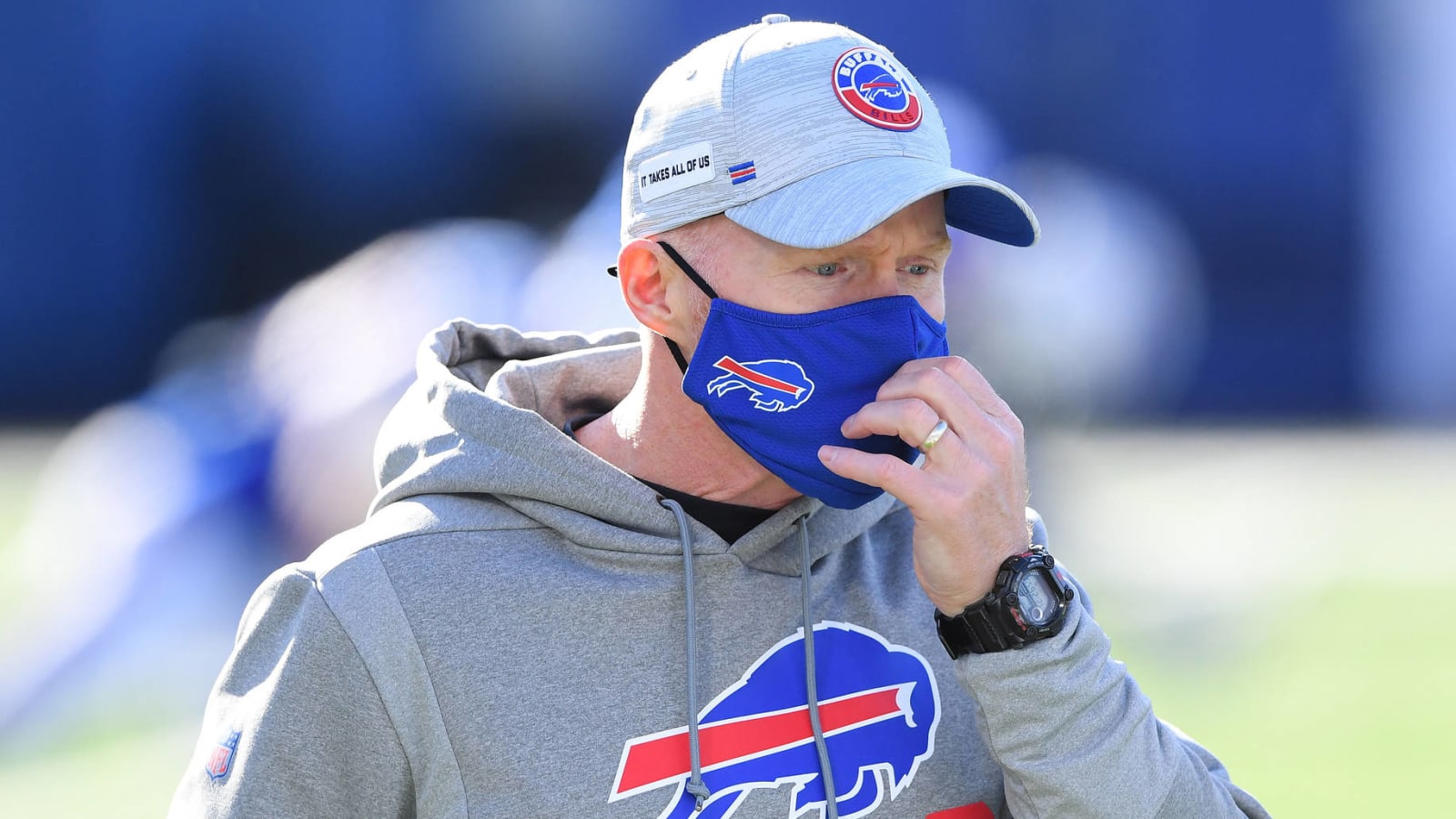 Sean McDermott 'concerned' about players' vaccine status