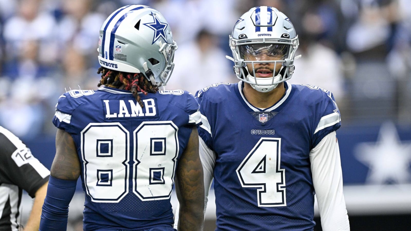 CeeDee Lamb reveals what he told Dak Prescott on sideline
