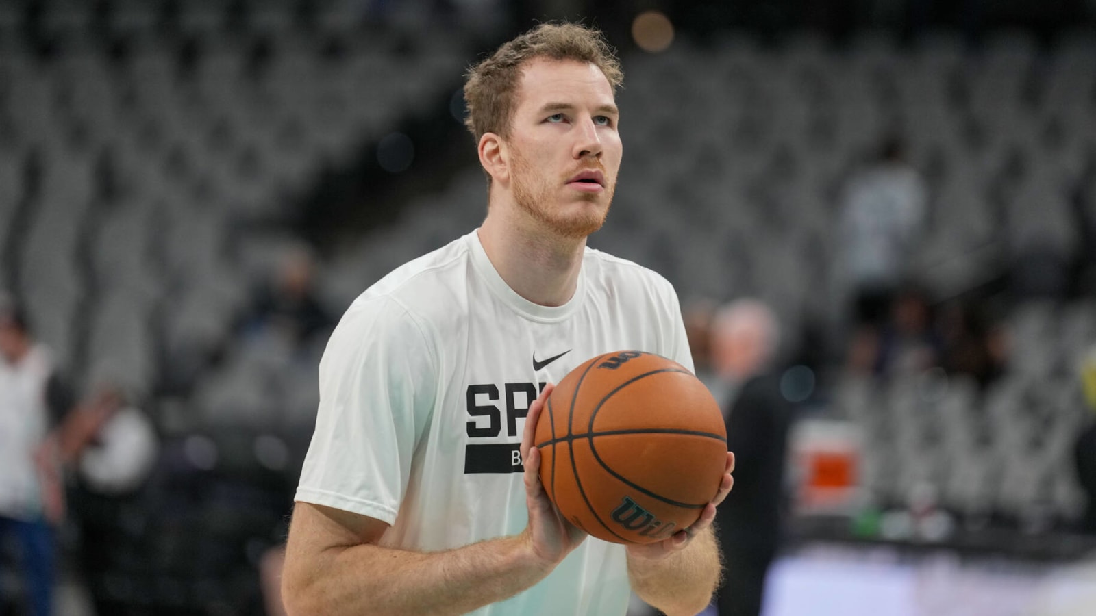 Spurs center Jakob Poeltl is on the trading block