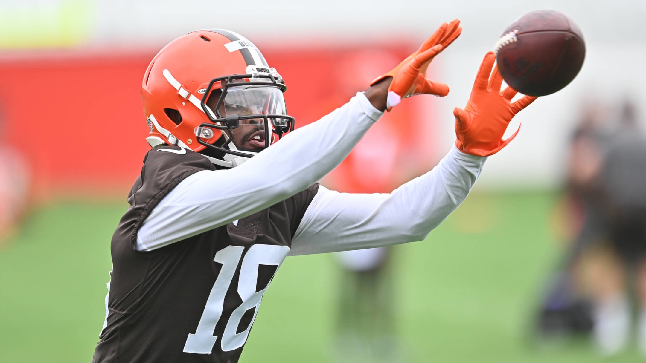 David Bell glad to be back on field at Cleveland Browns training camp