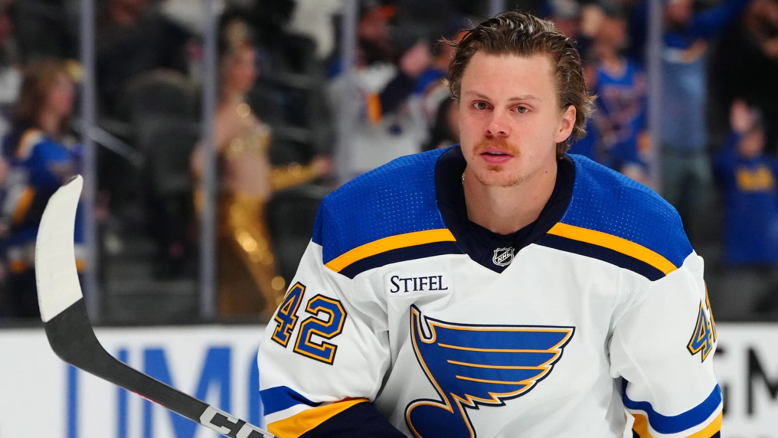 Blues place veteran winger on IR, expected to miss four weeks