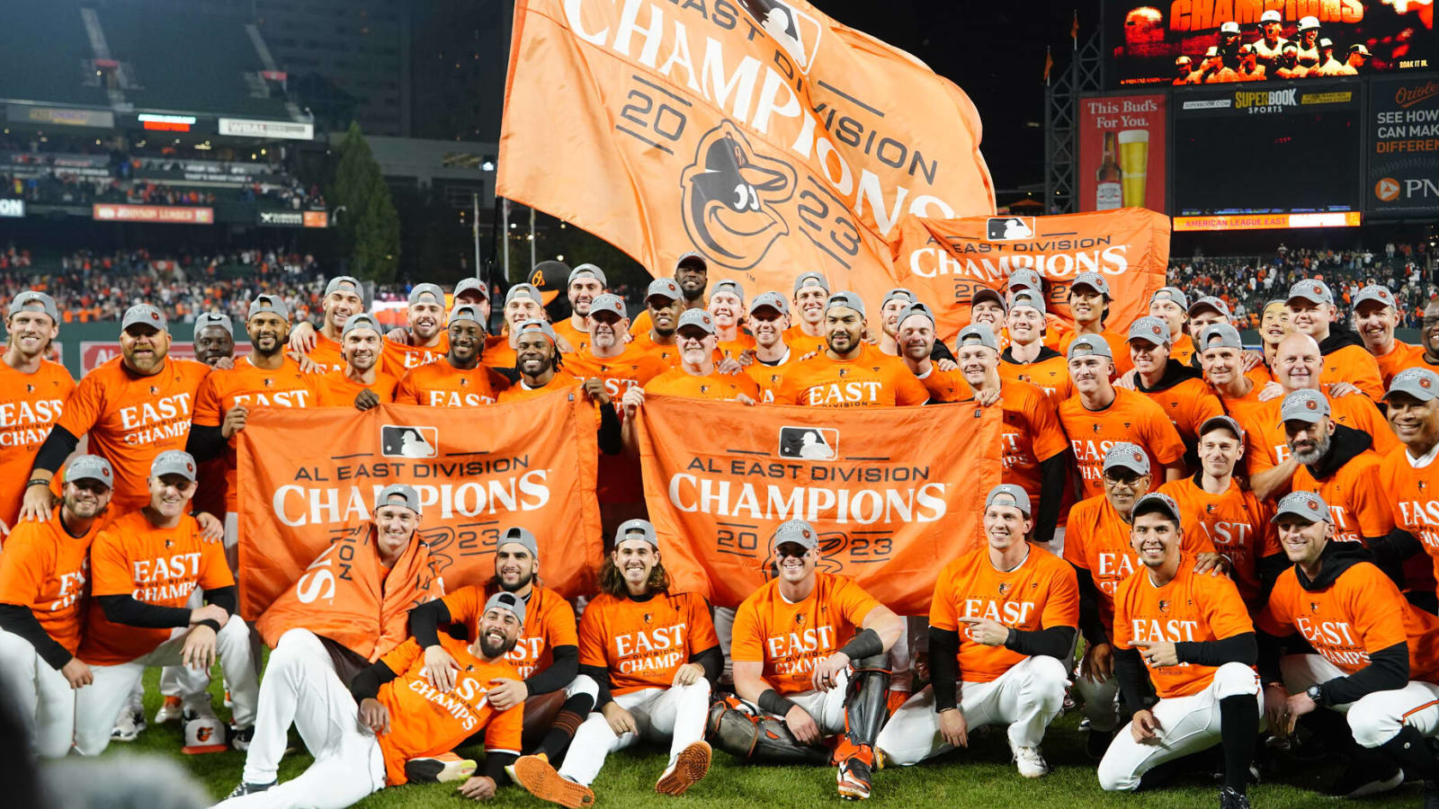 Orioles clinch capturing first AL East title since 2014