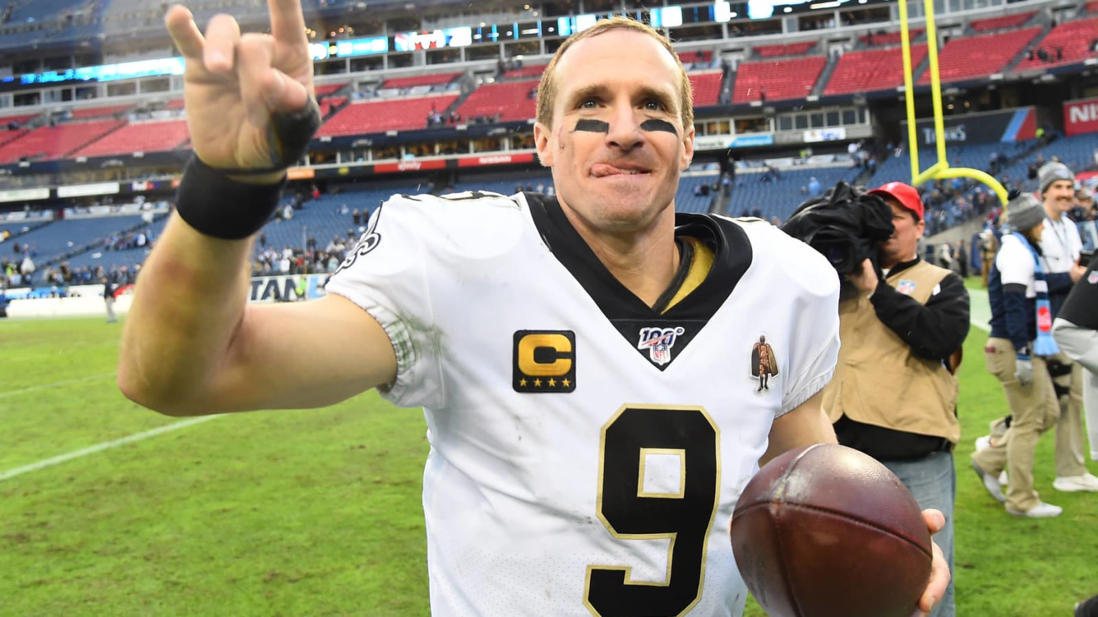 Drew Brees brings ‘straight heat’ when freestyle rapping?
