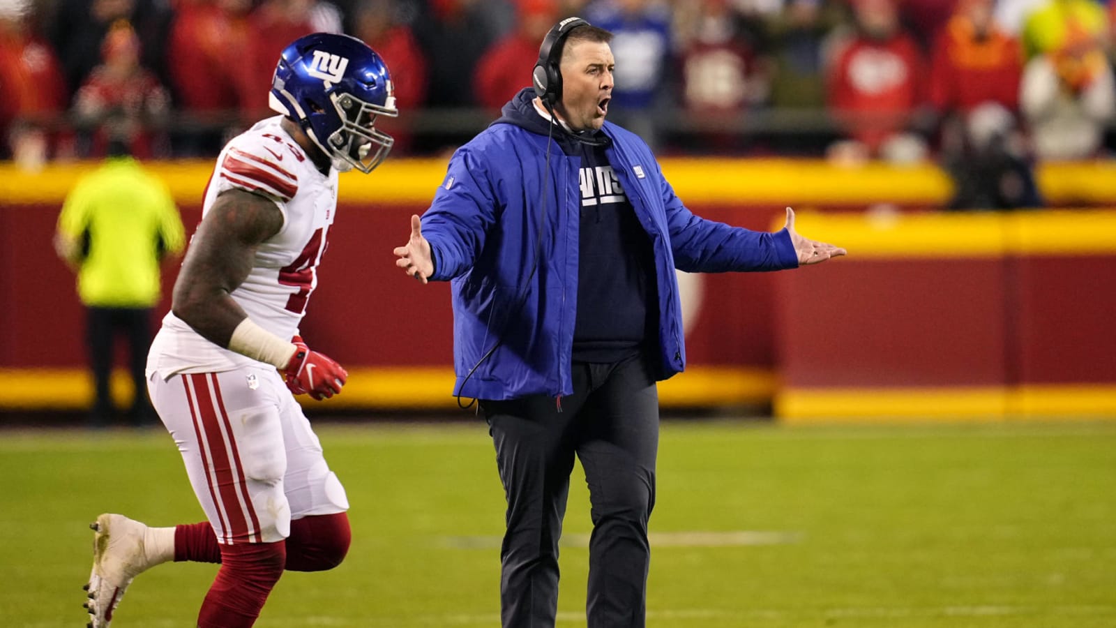 Giants HC Joe Judge: Headsets went out vs. Chiefs