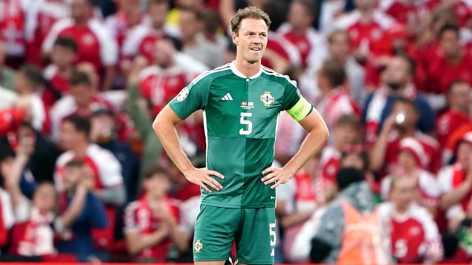Watch: Man United ace Jonny Evans reflects on his career as he’s awarded MBE