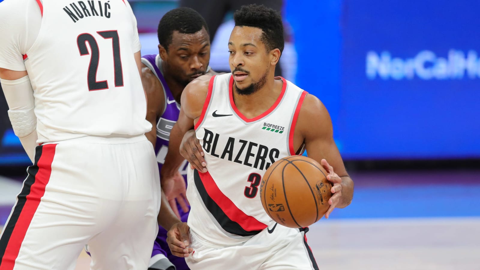 CJ McCollum out at least a week with sprained foot