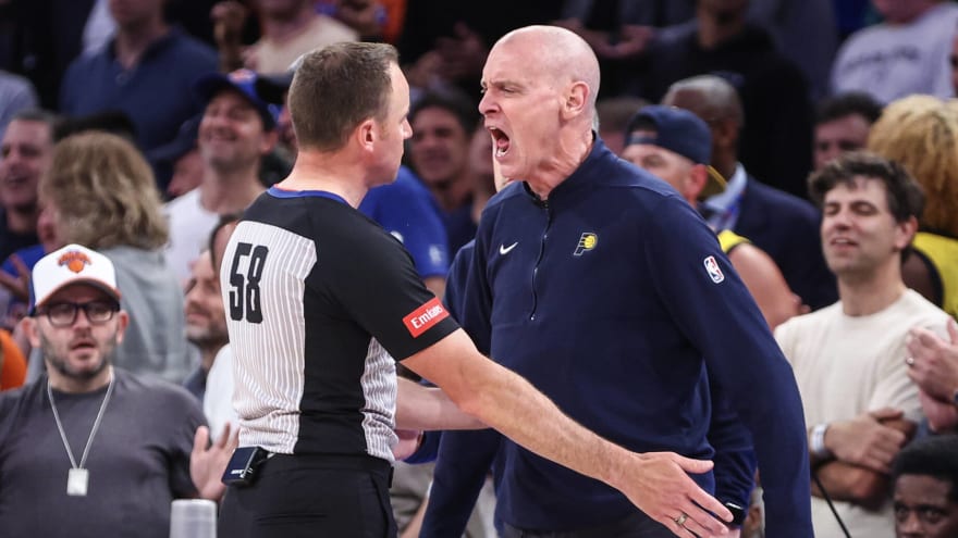 Pacers coach claims officials are biased against these teams